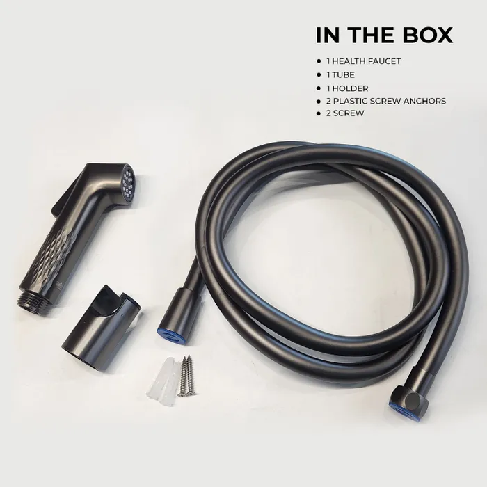 Auto Cleaner Health Faucet â Elegant Grey Finish | ABS Material | Gravity Bath