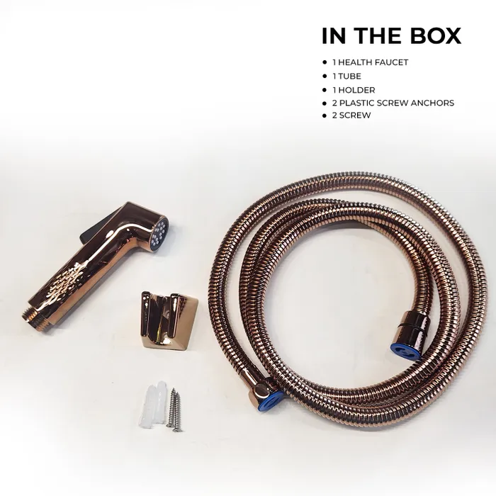 Auto Cleaner Health Faucet â Rose Gold Finish | ABS Material | Gravity Bath