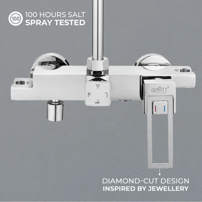Single Lever Wall Mixer 4 Function Mixer, Sink Mixer Tap, Hot And Cold Faucet