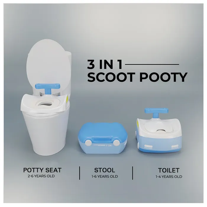 Scoot Pooty Blue