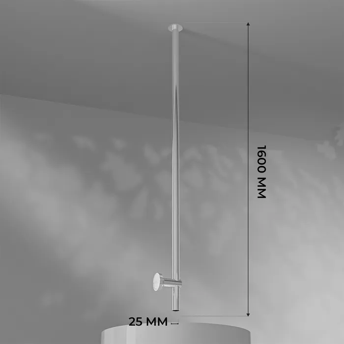 Ceiling Mounted Side Open Faucet Tap Chrome