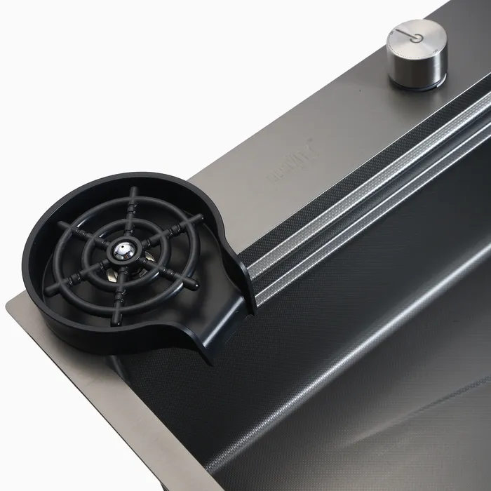 Kitchen Sink Black (31X19) Complete Smart Sink 004