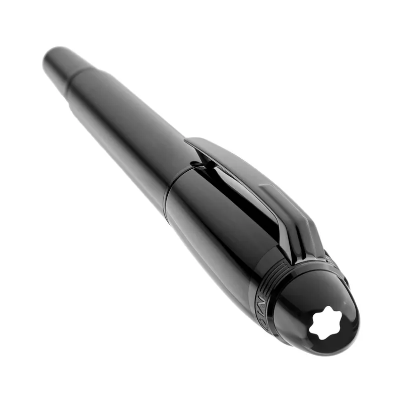Montblanc StarWalker BlackCosmos Precious Resin Fountain Pen (14K Fine) - Black