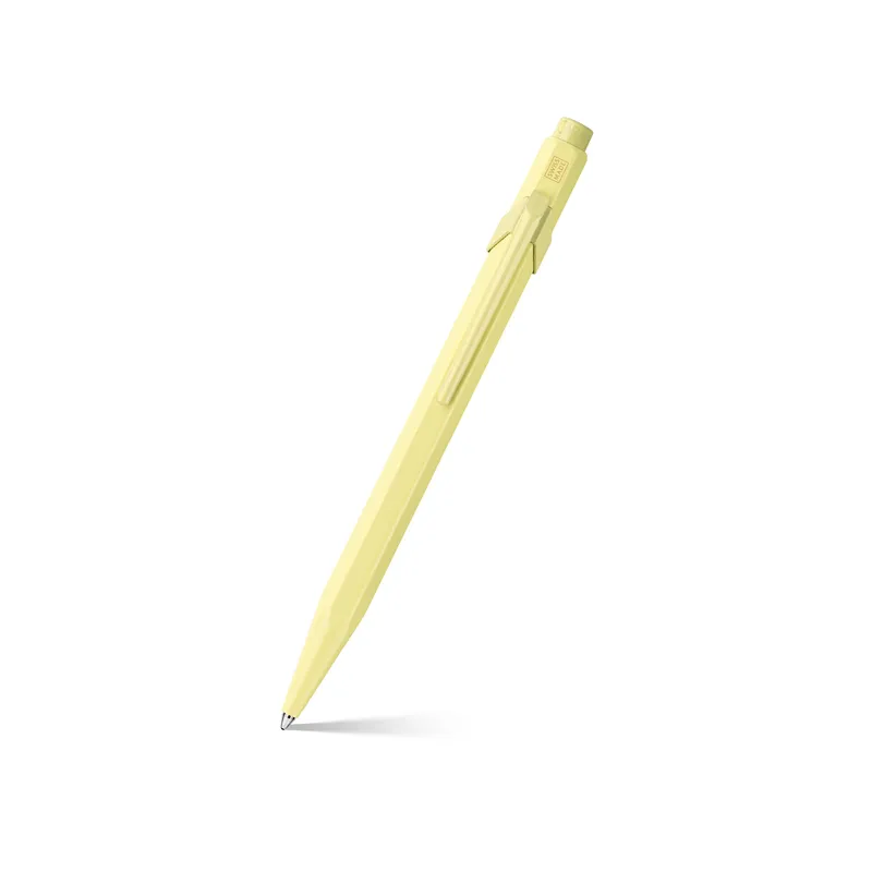 Caran d'Ache 849 Claim Your Style Ballpoint Pen - Icy Lemon