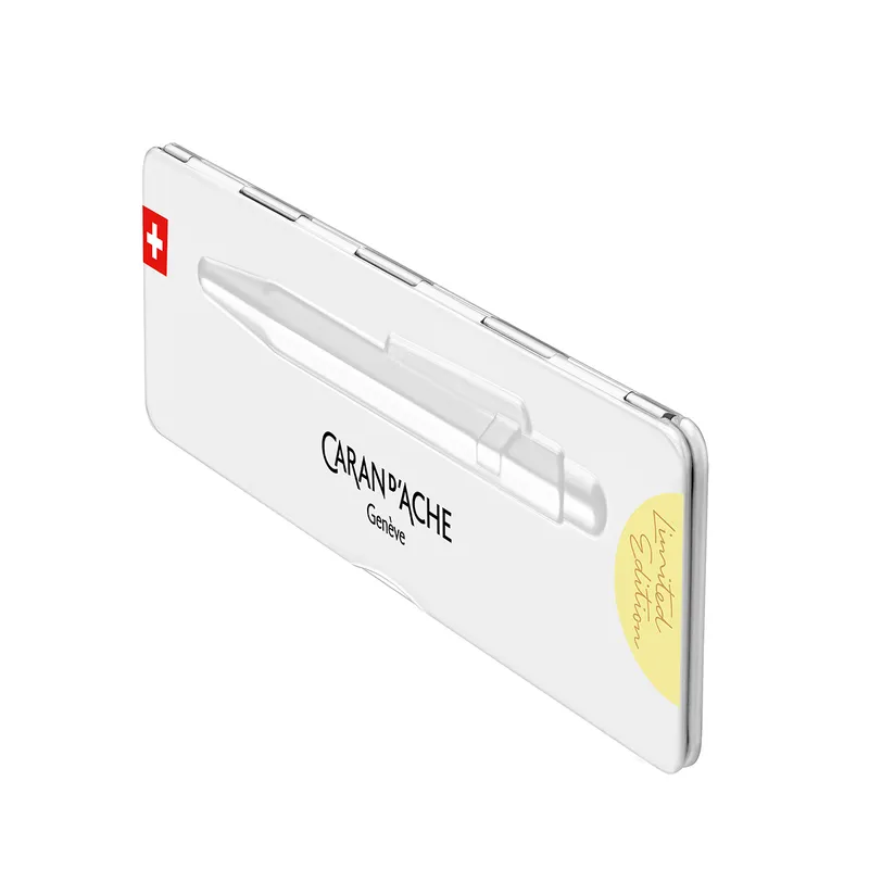 Caran d'Ache 849 Claim Your Style Ballpoint Pen - Icy Lemon