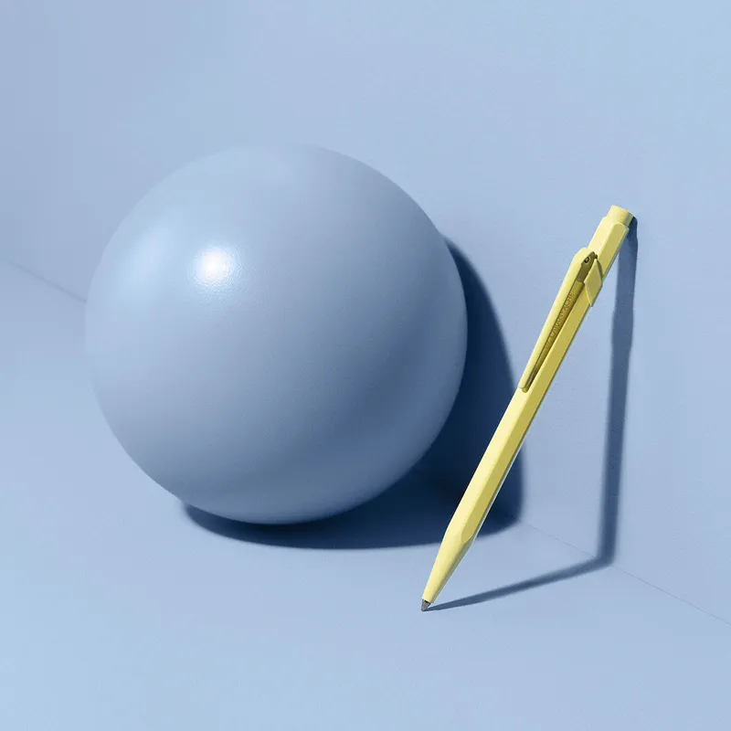 Caran d'Ache 849 Claim Your Style Ballpoint Pen - Icy Lemon