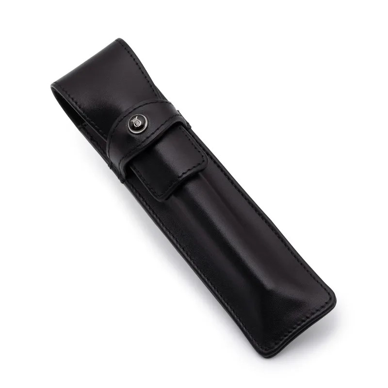 Lapis Bard Mayfair Single Pen Pouch Black
