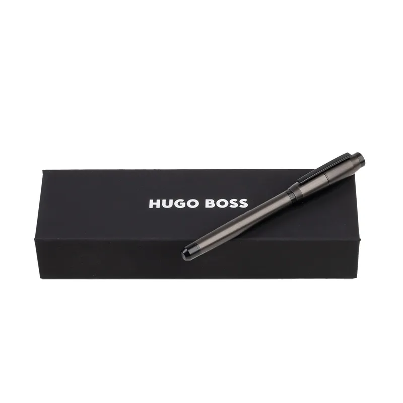 Hugo Boss Cone Rollerball Pen - Gunmetal