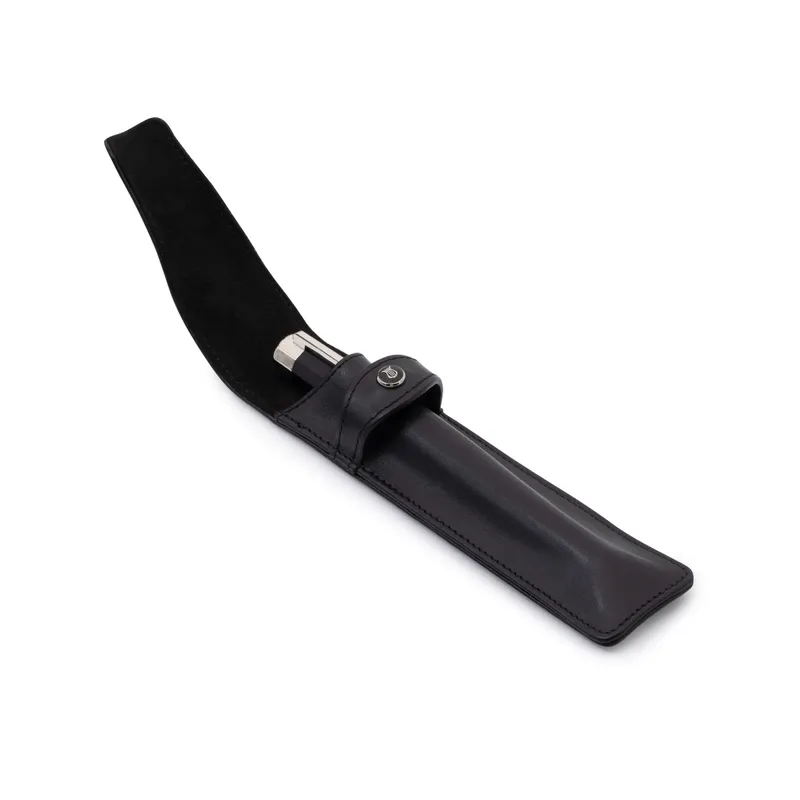 Lapis Bard Mayfair Single Pen Pouch Black