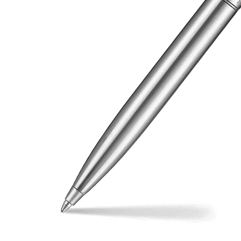 Sheaffer Sentinel Metal 330 Brushed Chrome Ballpoint Pen with Chrome-Plated Trims