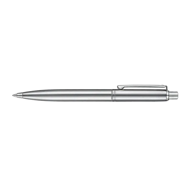 Sheaffer Sentinel Metal 330 Brushed Chrome Ballpoint Pen with Chrome-Plated Trims