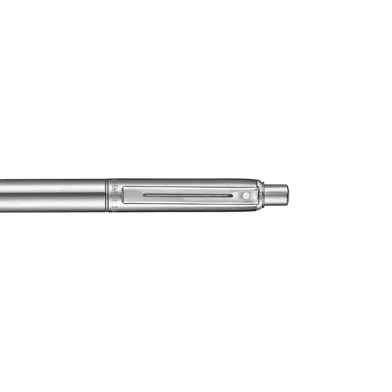 Sheaffer Sentinel Metal 330 Brushed Chrome Ballpoint Pen with Chrome-Plated Trims