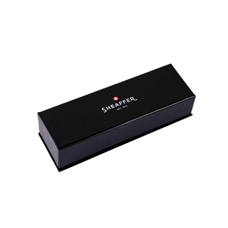 Sheaffer Sentinel Metal 333 Brushed Chrome Ballpoint Pen with Gold-Plated Trims