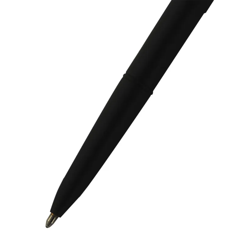 Fisher Space 600BSH Bullet Ballpoint Pen with Shuttle emblem without Clip Matte Black