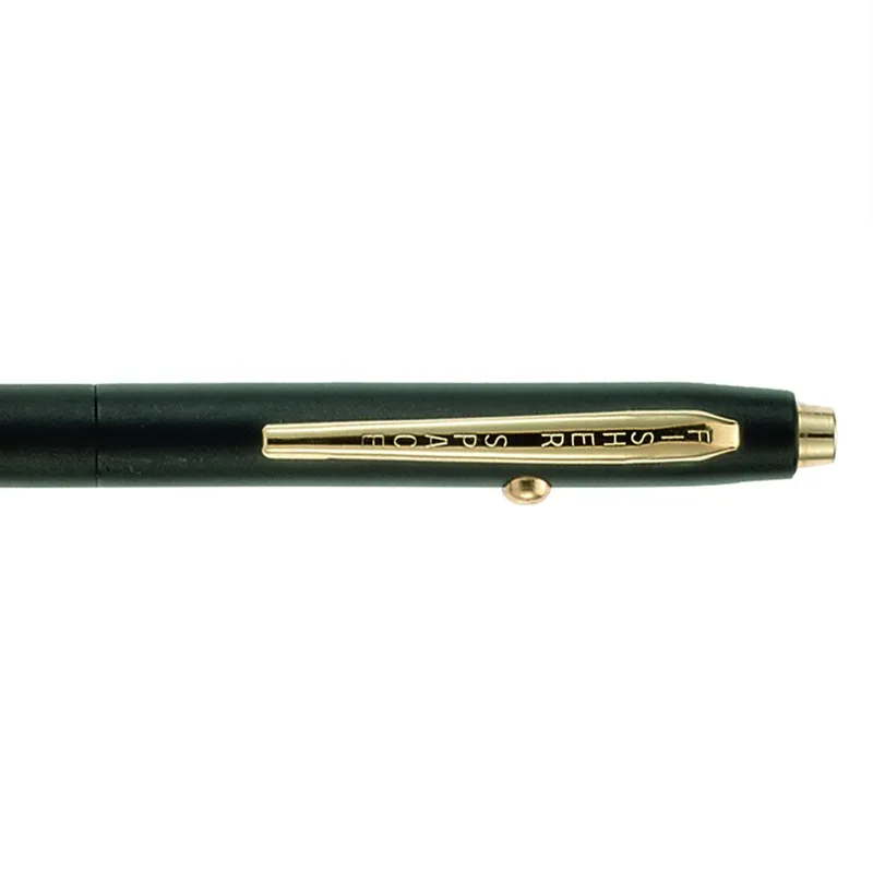Shuttle Matte Black Gold Trims Ballpoint Pen