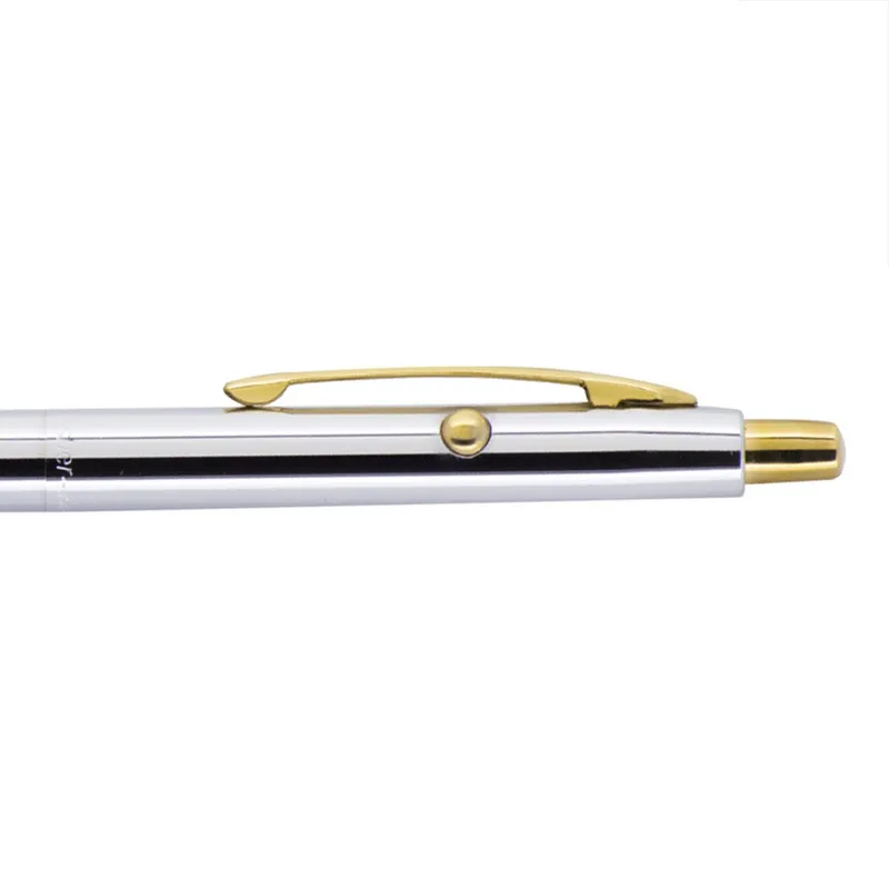 Fisher Space CH4-CES Shuttle Program Commemorative Edition Ballpoint pen with Coin Chrome