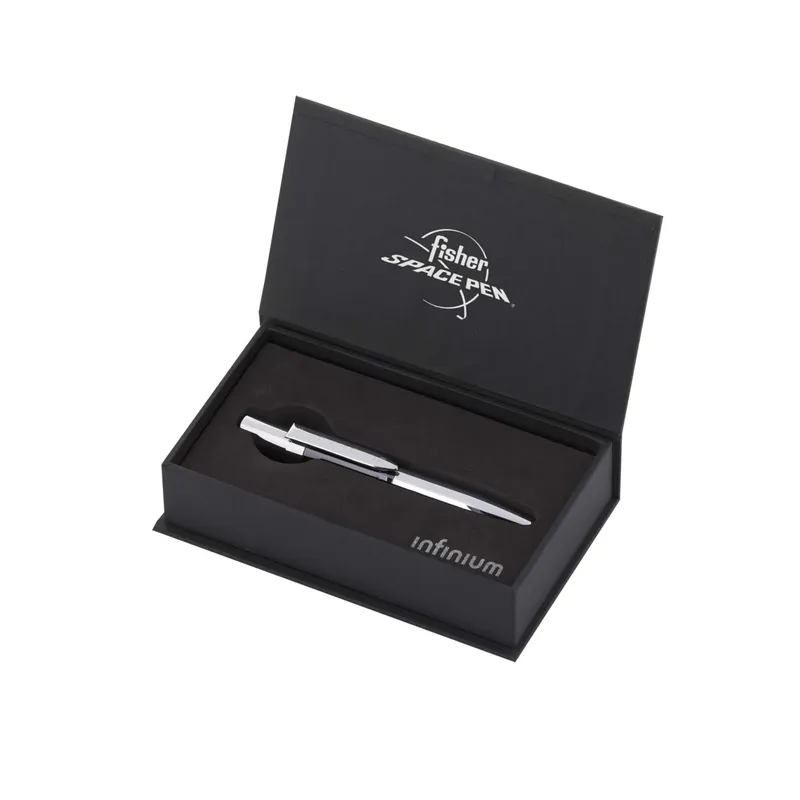 Fisher Space INFBTN-4 Infinium Ballpoint pen with Black Ink Black Titanium Nitride & Chrome