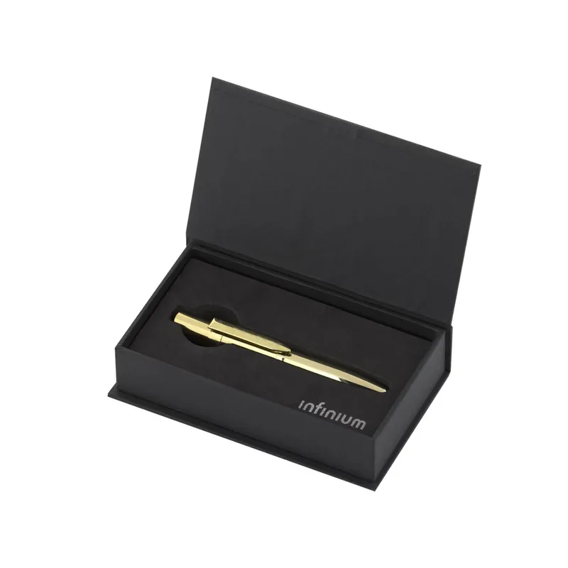 Fisher Space INFG-1 Infinium Ballpoint pen with Blue Ink Gold Titanium Nitride