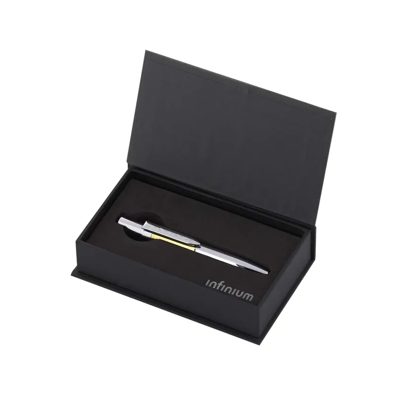 Fisher Space INFGT-4 Infinium Ballpoint pen with Black Ink Gold Titanium Nitride & Chrome