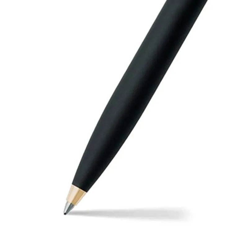 Sheaffer Sentinel 327 Matte Black Ballpoint pen with Gold Tone Trim