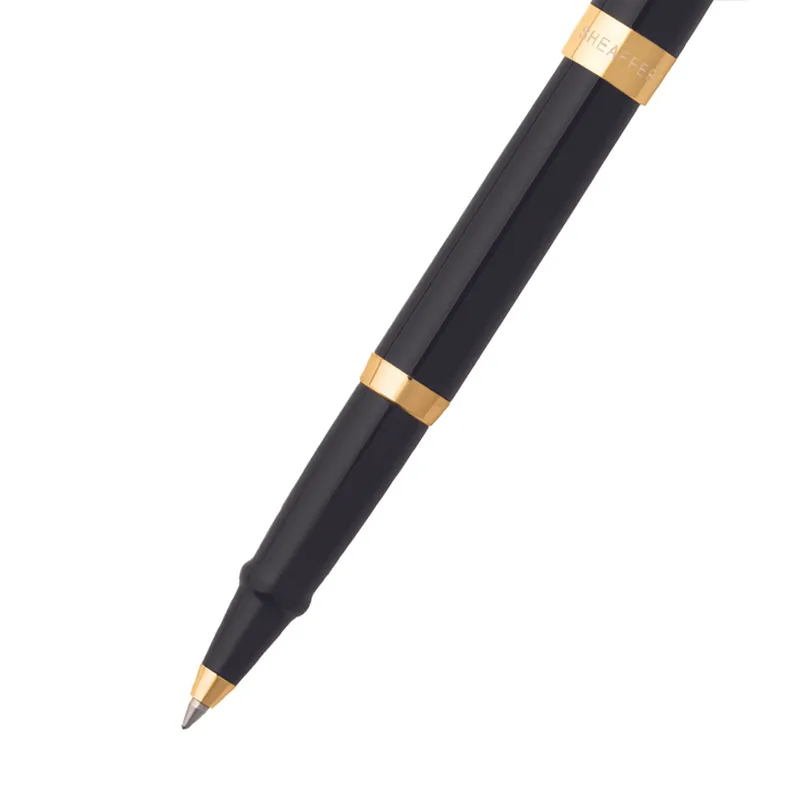 Sheaffer SAGARIS 9471 Gloss Black Rollerball Pen With Gold Tone trim