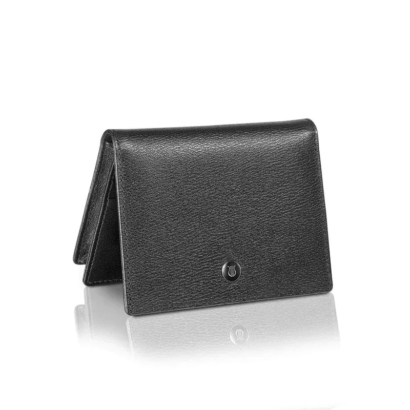 Lapis Bard Belgravia Business Card Holder with RFID Black