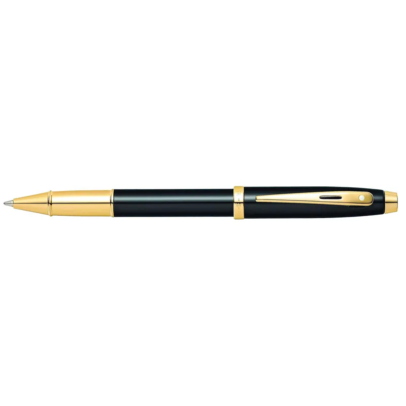 Sheaffer 9322 Gift 100 Rollerball Pen Glossy Black with Gold Tone Trim