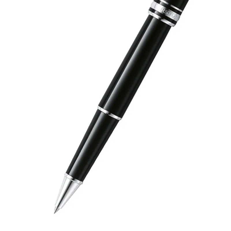 Montblanc MeisterstÃ¼ck Classique Rollerball Pen - Black With Platinum Trims