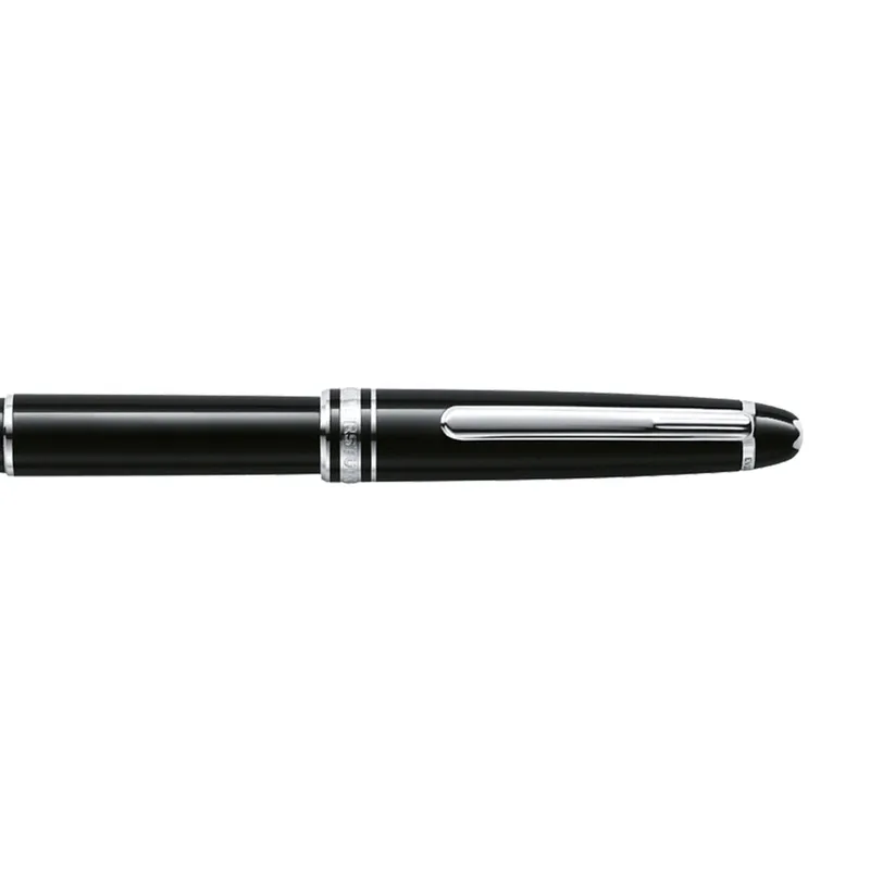 Montblanc MeisterstÃ¼ck Classique Rollerball Pen - Black With Platinum Trims