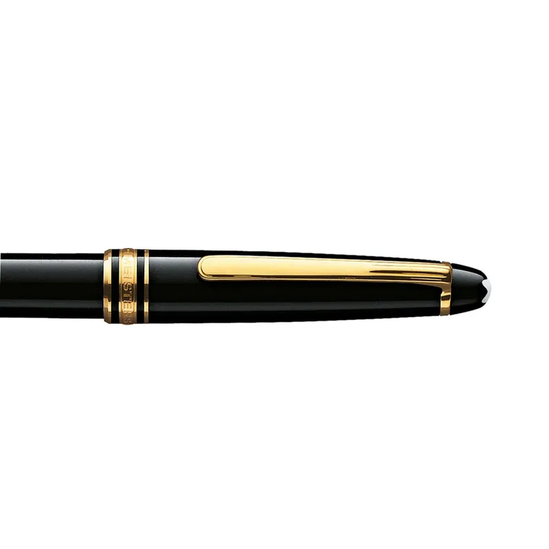 Montblanc MeisterstÃ¼ck Classique Ballpoint Pen - Black With Gold Trims