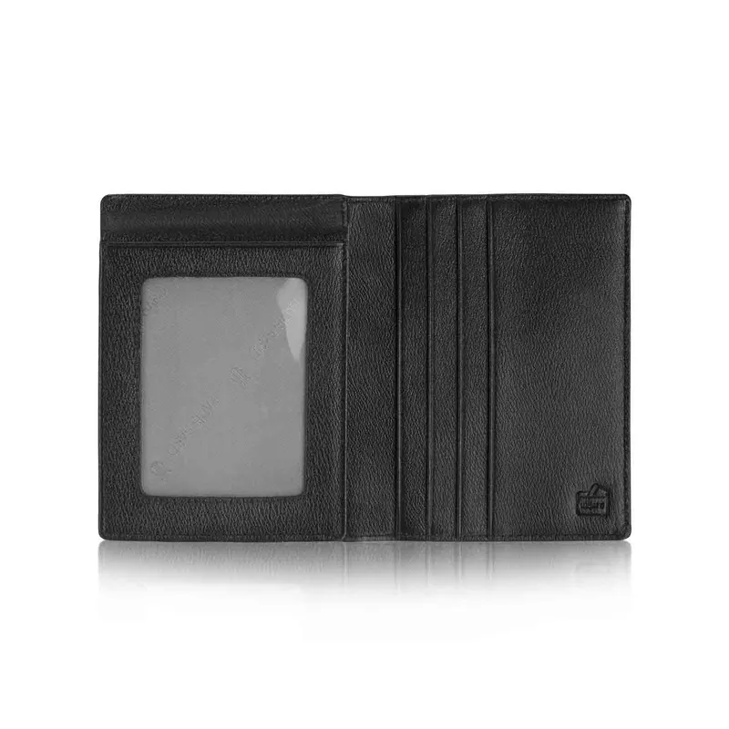 Lapis Bard Belgravia L-Fold Wallet Black