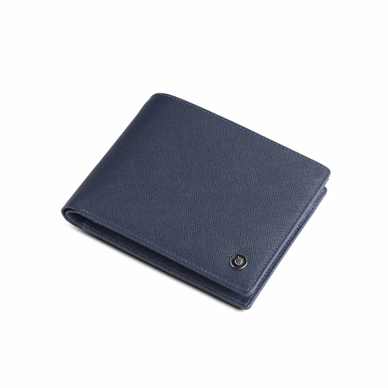 Lapis Bard Stanford Bi-Fold Wallet with Coin Pouch Blue