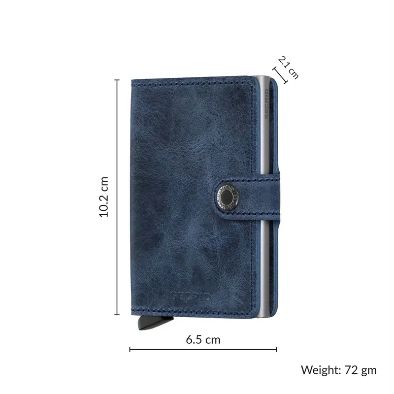 Secrid Miniwallet Vintage Blue