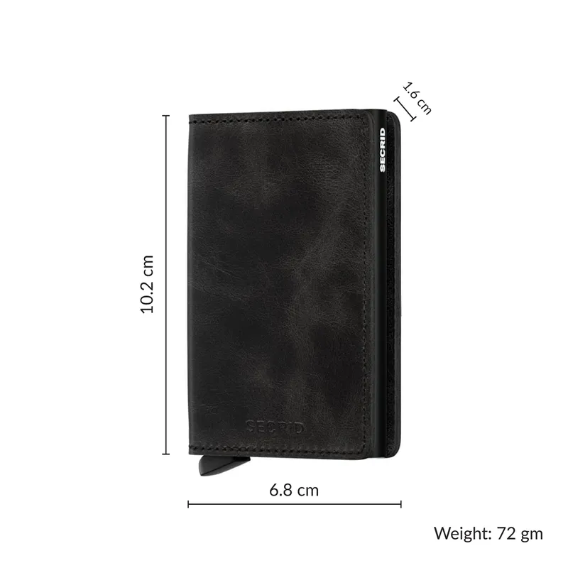 Secrid Slimwallet Vintage Black