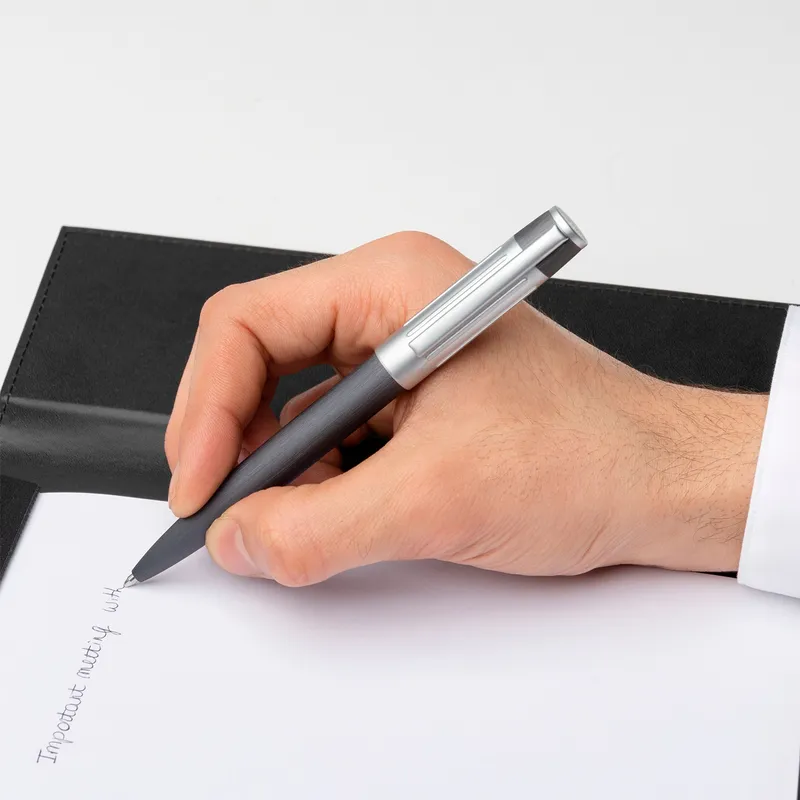 Hugo Boss Gear Ribs Ballpoint Pen