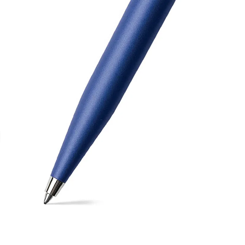 Sheaffer Gift Set VFM Ballpoint Pen with Small Notebook Neon Blue with Chrome Trims