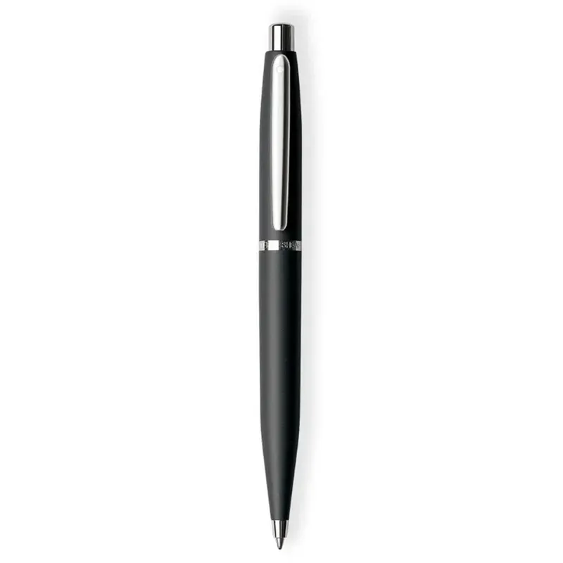 Sheaffer Gift Set VFM Ballpoint Pen with Small Notebook  Matte Black with Chrome Trims