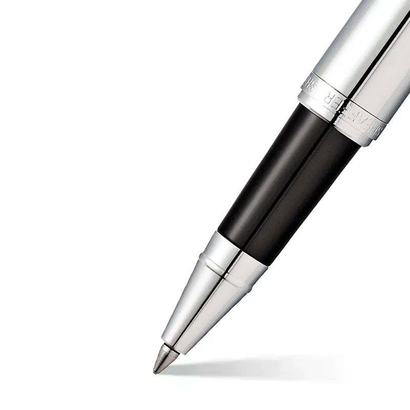 Sheaffer 9421 VFM Rollerball Pen Polished Chrome with Chrome Plated Trim