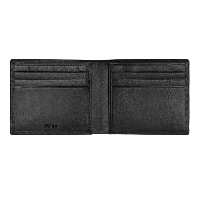 Hugo Boss Gift Set Ballpoint Pen with Wallet - Black