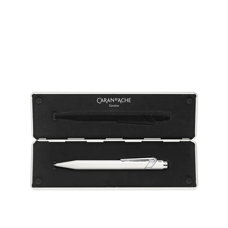 Caran d'Ache 849 PopLine Ballpoint Pen White