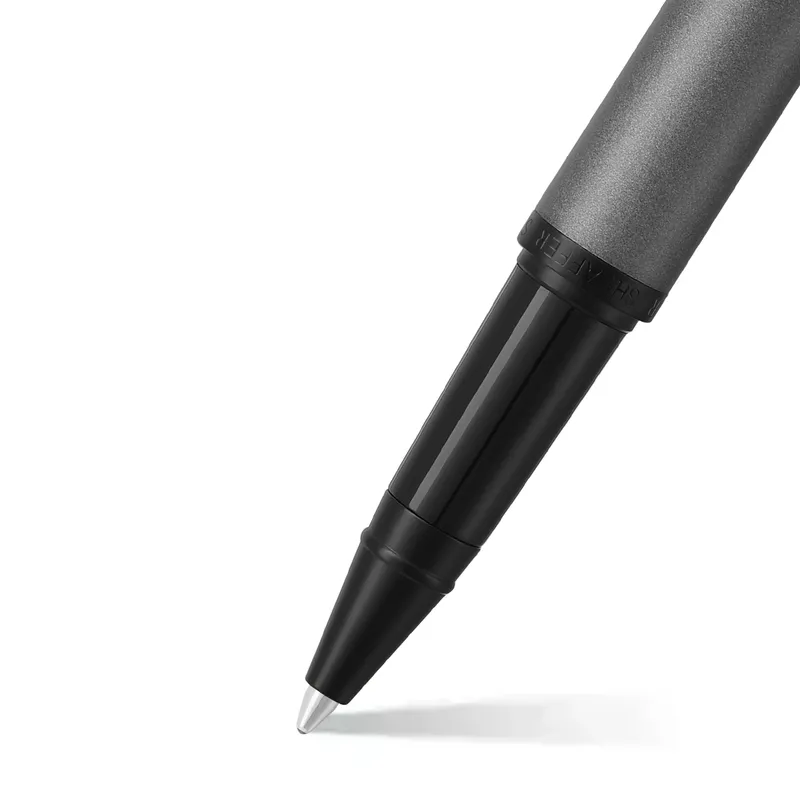 Sheaffer VFM 9424 Matte Gray Rollerball Pen With Matte Black Trim