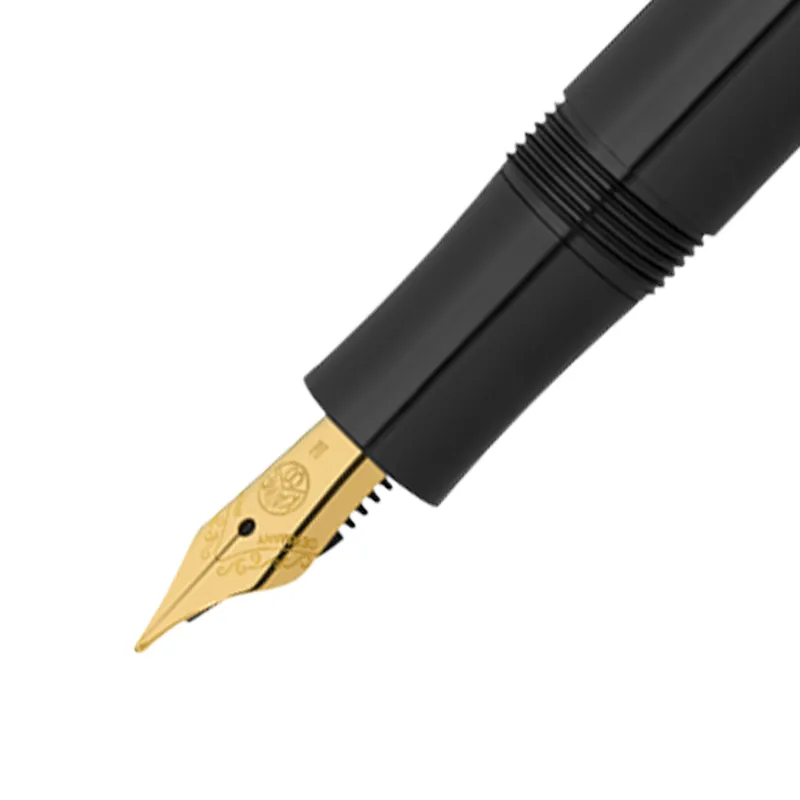 Kaweco Classic Sport Fountain Pen Black with Gold Trims - Medium