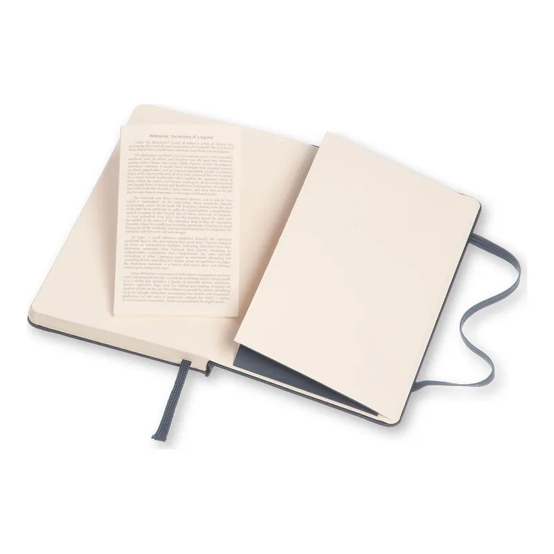 Moleskine Classic Pocket Size Hard Cover Notebook (Ruled) - Sapphire Blue