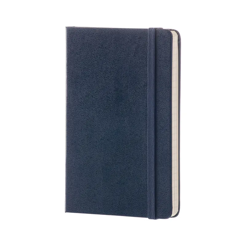 Moleskine Classic Pocket Size Hard Cover Notebook (Ruled) - Sapphire Blue