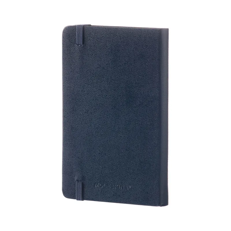 Moleskine Classic Pocket Size Hard Cover Notebook (Ruled) - Sapphire Blue