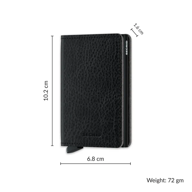 Secrid Veg Slimwallet Black