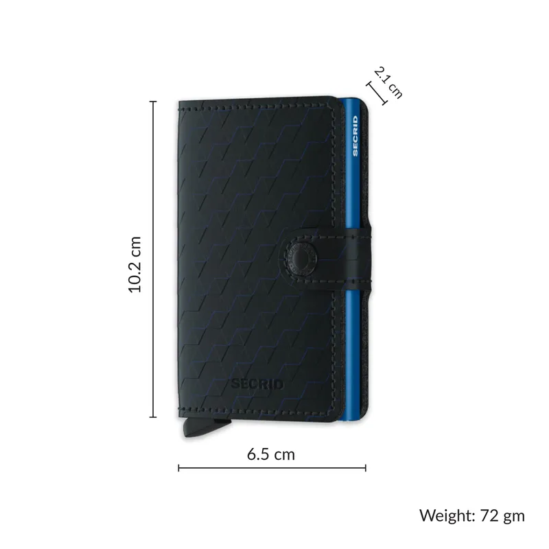 Secrid Optical Miniwallet Black and Titanium