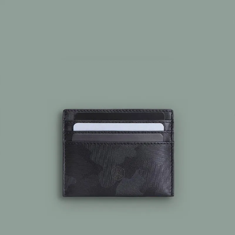 Jekyll & Hide 3628HACAG Havana Leather Card Holder - Camo