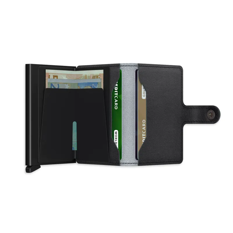 Secrid Art Night Watch Miniwallet - Black