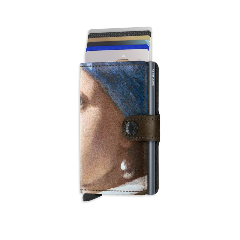 Secrid Art Pearl Earring Miniwallet - Multicolour